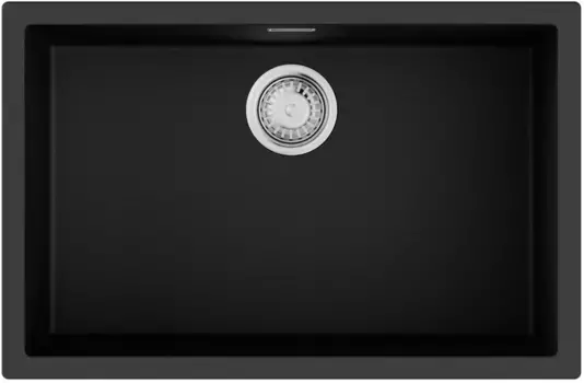 Кухонная мойка Tetogranit Omoikiri Yamakawa 75T-U/I-BL черный 4993437