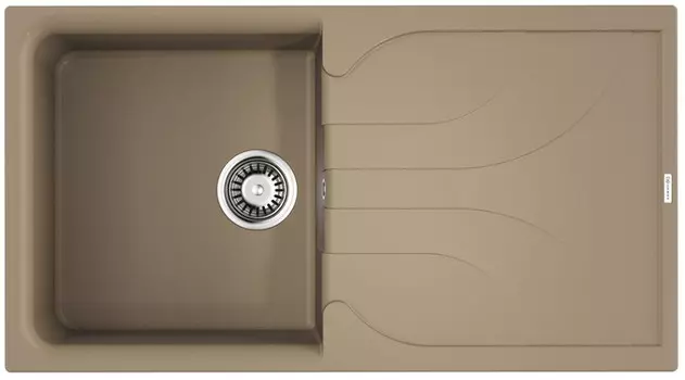 Кухонная мойка Tetogranit Omoikiri Yasugata 100-CH шампань 4993849