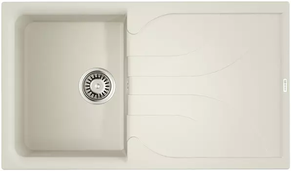 Кухонная мойка Tetogranit Omoikiri Yasugata 86-WH белый 4993871