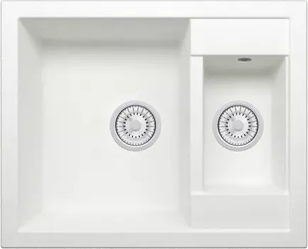Кухонная мойка Tolero белый R-109 №923