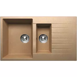 Кухонная мойка Tolero бежевый R-118 №101