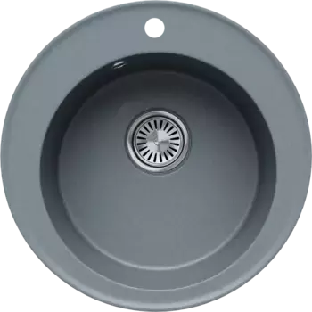 Кухонная мойка Tolero R-108 грей 855823