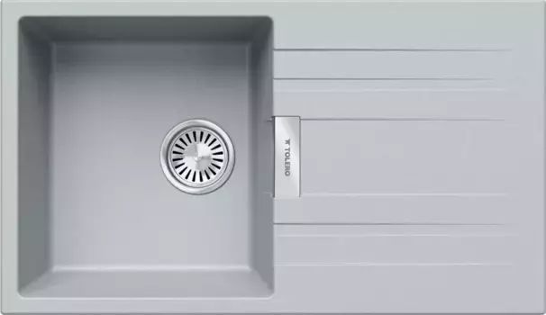 Кухонная мойка Tolero TL-750 платина 856264