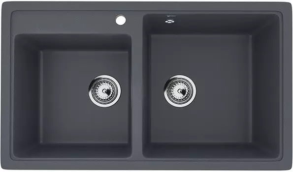 Кухонная мойка Ulgran антрацит U-200-343