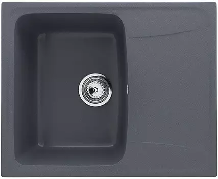 Кухонная мойка Ulgran антрацит U-201-343
