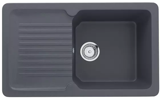 Кухонная мойка Ulgran антрацит U-506-343