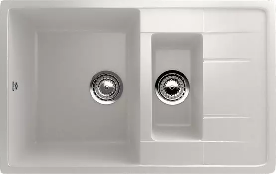 Кухонная мойка Ulgran белый U-205-331