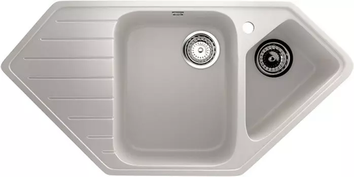 Кухонная мойка Ulgran белый U-409-331