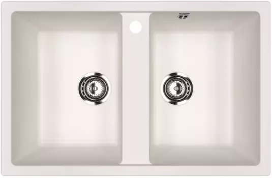 Кухонная мойка Ulgran белый U-608-331
