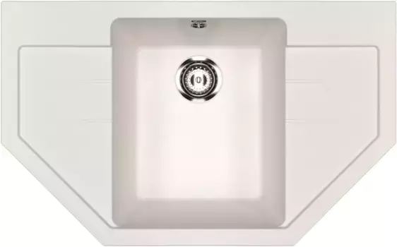 Кухонная мойка Ulgran белый U-609-331