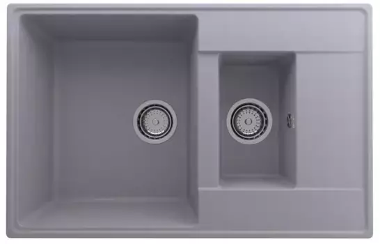 Кухонная мойка Ulgran бетон Prima 780 1,5 K-05