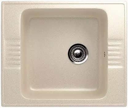 Кухонная мойка Ulgran бежевый U-204-328