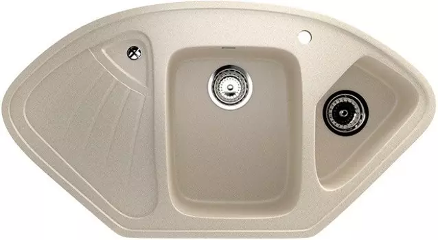 Кухонная мойка Ulgran бежевый U-501-328
