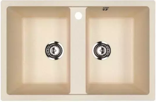 Кухонная мойка Ulgran бежевый U-608-328