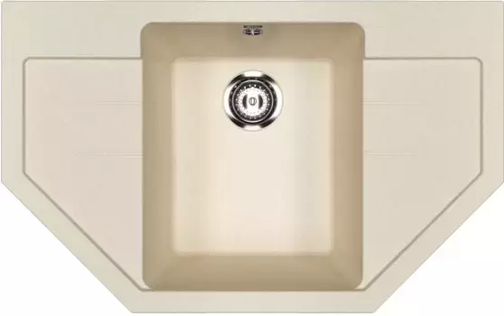 Кухонная мойка Ulgran бежевый U-609-328
