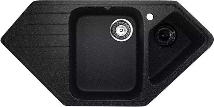 Кухонная мойка Ulgran черный U-409-308