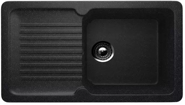 Кухонная мойка Ulgran черный U-506-308