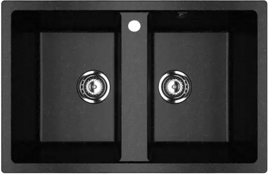 Кухонная мойка Ulgran черный U-608-308