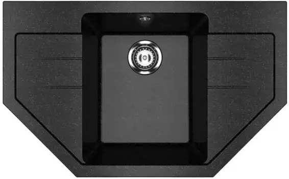 Кухонная мойка Ulgran черный U-609-308