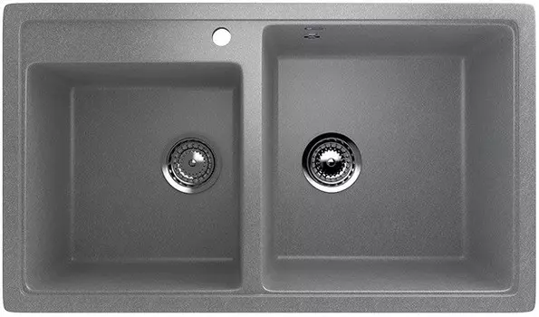Кухонная мойка Ulgran графит U-200-342