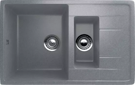 Кухонная мойка Ulgran графит U-205-342