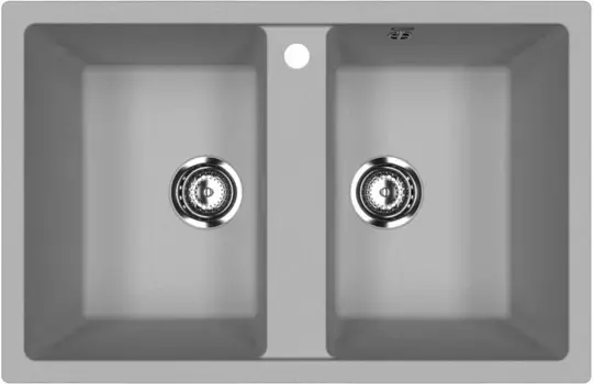Кухонная мойка Ulgran графит U-608-342