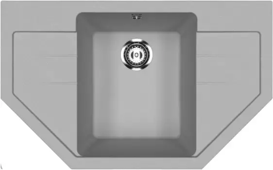 Кухонная мойка Ulgran графит U-609-342