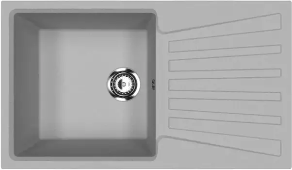 Кухонная мойка Ulgran графит U-703-342