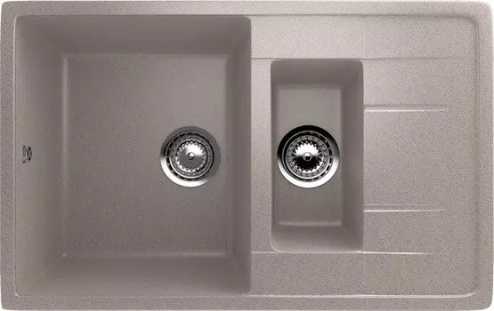 Кухонная мойка Ulgran песочный U-205-302