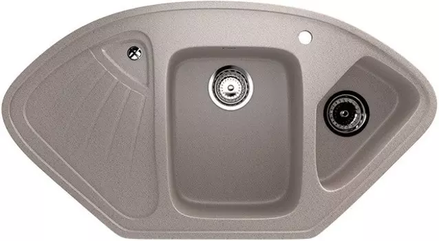 Кухонная мойка Ulgran песочный U-501-302