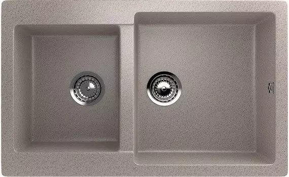Кухонная мойка Ulgran песочный U-505-302