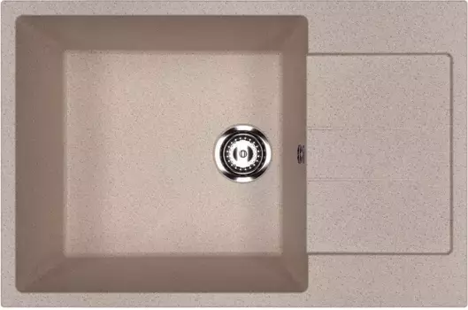 Кухонная мойка Ulgran песочный U-602-302
