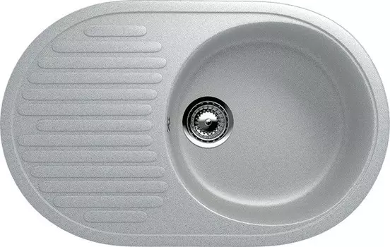 Кухонная мойка Ulgran серый U-107-310