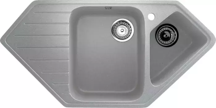 Кухонная мойка Ulgran серый U-409-310