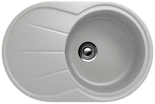 Кухонная мойка Ulgran серый U-503-310