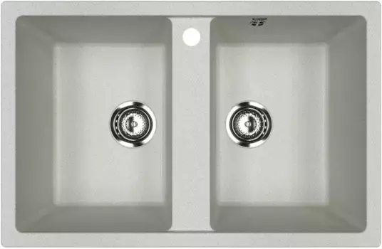 Кухонная мойка Ulgran серый U-608-310