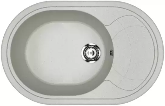 Кухонная мойка Ulgran серый U-610-310