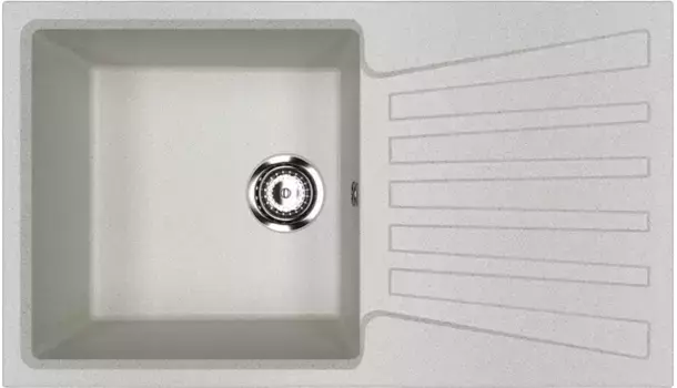 Кухонная мойка Ulgran серый U-703-310