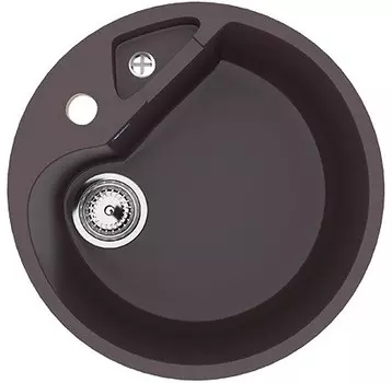 Кухонная мойка Ulgran шоколад U-108-345