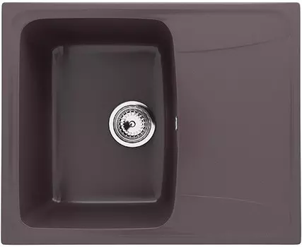 Кухонная мойка Ulgran шоколад U-201-345