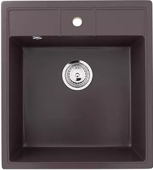 Кухонная мойка Ulgran шоколад U-406-345