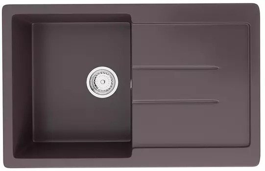 Кухонная мойка Ulgran шоколад U-507-345