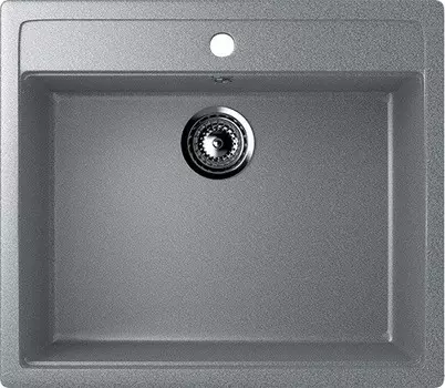 Кухонная мойка Ulgran темно-серый U-104-309