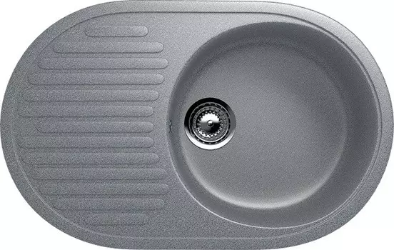 Кухонная мойка Ulgran темно-серый U-107-309