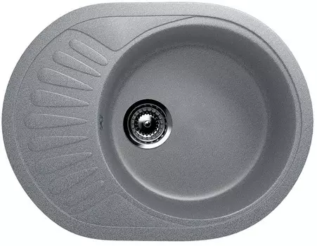 Кухонная мойка Ulgran темно-серый U-107m-309