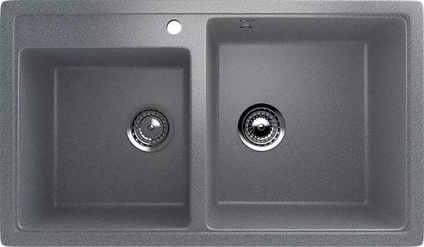 Кухонная мойка Ulgran темно-серый U-200-309