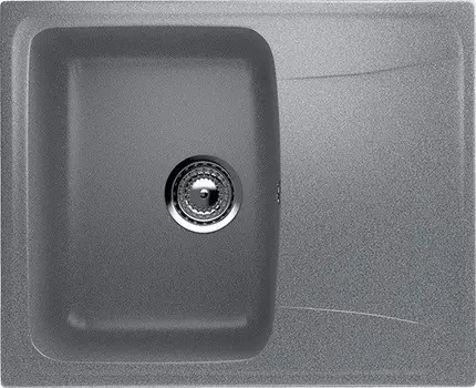 Кухонная мойка Ulgran темно-серый U-201-309