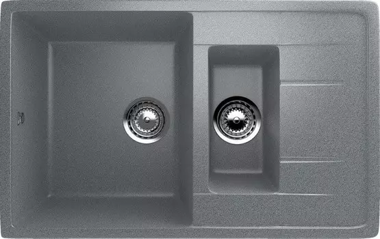 Кухонная мойка Ulgran темно-серый U-205-309