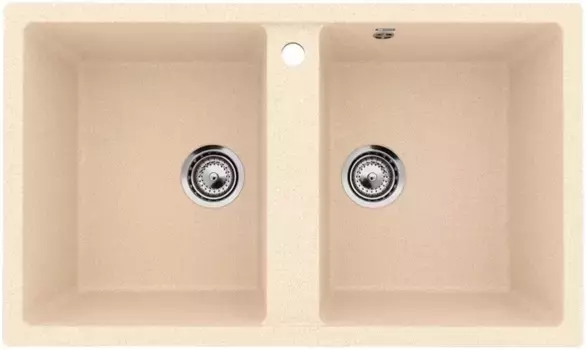 Кухонная мойка Ulgran U-708-328 86x51 см, бежевый