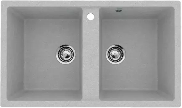 Кухонная мойка Ulgran U-708-342 86x51 см, графит